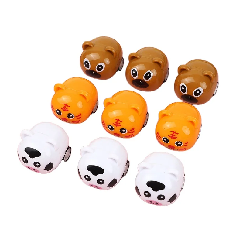 Wholesale Educational Animal-Shaped Pull Back Cars Baby Girl and Boy Capsule Toys for Vending Machines Kids Toys from China
