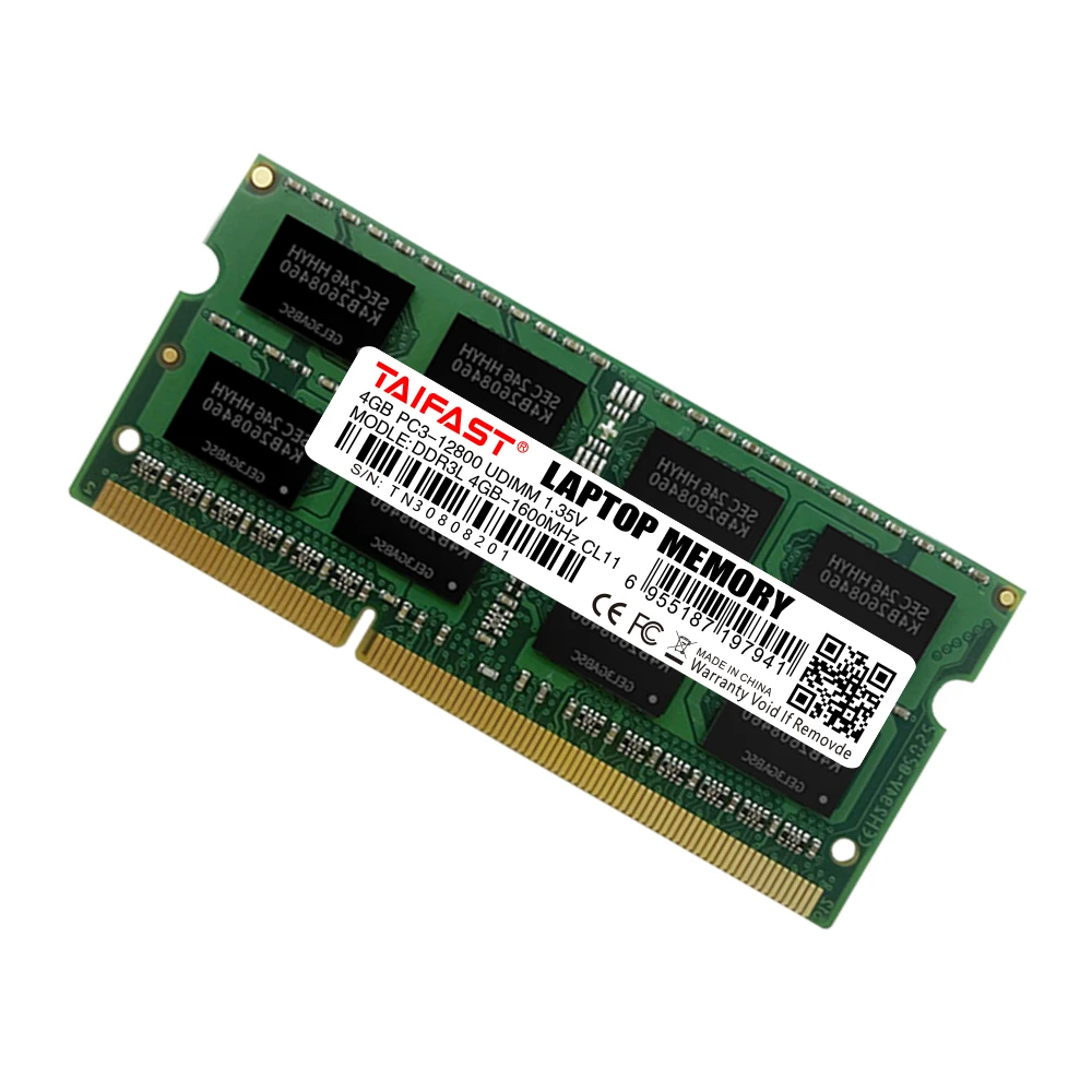 1600mhz SO DIMM 4 gb 16 gb memoria rams computer parts memory Factory Price Taifast DDR3 Laptop memory ram 4GB 8GB 16GB