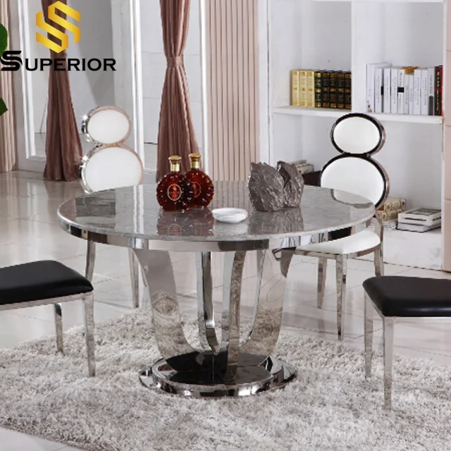 cheap onyx marble round dining table with rotating centre