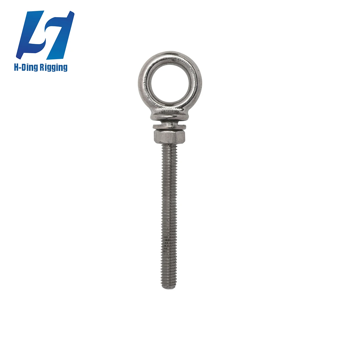 Hot Sales Stainless Steel Sst Jis1169 Long Type Eye Screw Fastener Long Eye Bolt With Washer And Nut