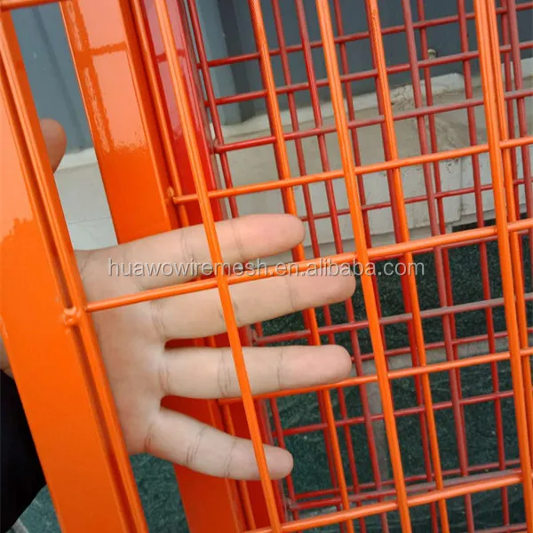 Стальная панель для временного ограждения съемные наружные ворота безопасности и строительства низкое обслуживание