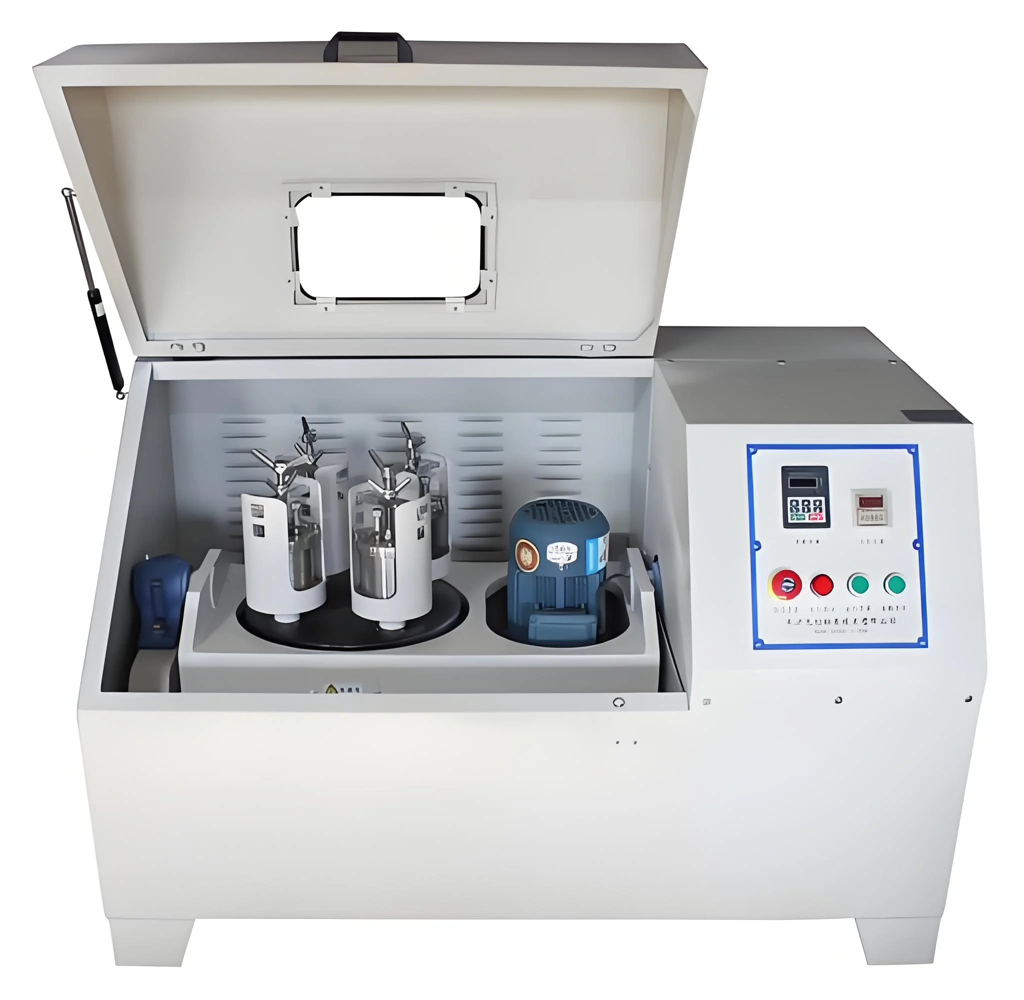 Laboratory fine Planetary Ball Mill Full Directional Rotation Scale Micron Vertical Ball Mill for Powder Grinding and Milling