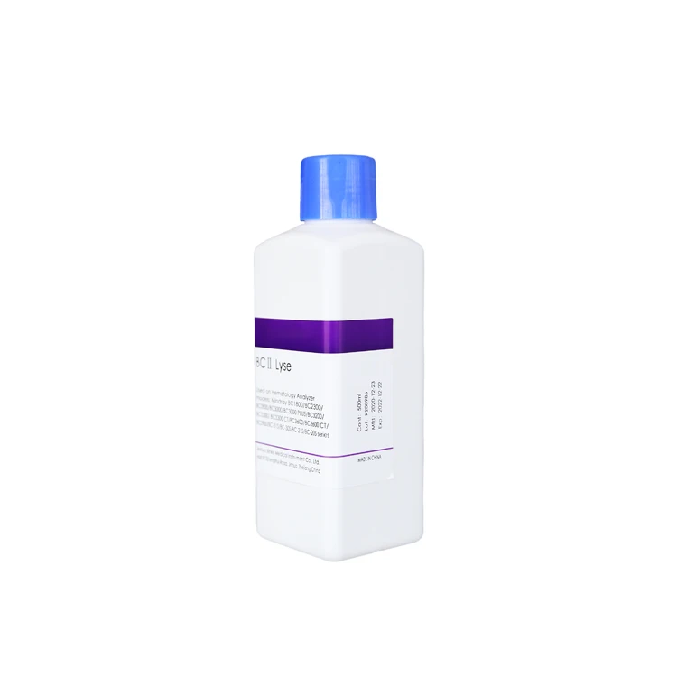 Mindray 3 Part Machine Reagents BCFL3 Lyse 500ml Diluent 20L Hematology Analyzer Consumables Cleaning Solution
