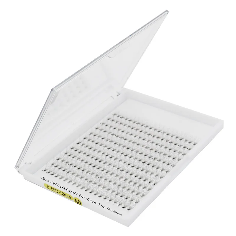 
Wholesale Volume Lash Extensions High Quality pre made fan Classic Individual Eyelash Extension Easy To Graft Classic Lashes 