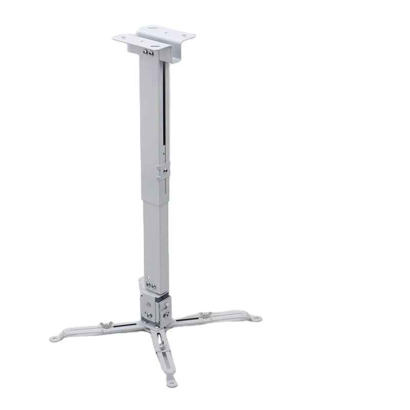 Wholesale Retractable Projector Mount Cold Rolled Steel Rotate And Tilted Flip Down Projector Mount Wall Bracket