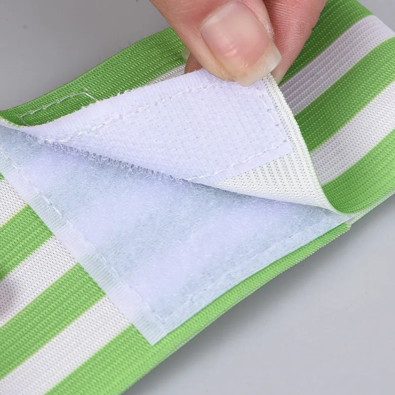 Professional High Quality Adjustable Football Captain Armband Nylon Non-slip Armband Soccer Leader Match Captain Armband