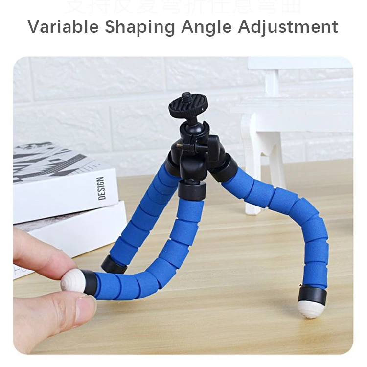 compact table top tripod adjustable shooting angle mini portable tripod for DSLR action camera smartphone