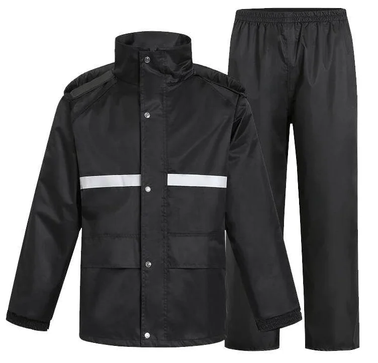 Мотоциклетный дождевик из ПВХ, светоотражающий мужской дождевик, водонепроницаемый дождевик, дождевики для взрослых