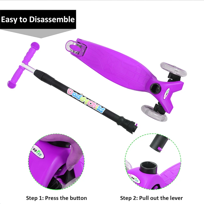 OEM Hot Selling kick scooter for kids 3 wheel pro scooter freestyle for sale  CE ASTM