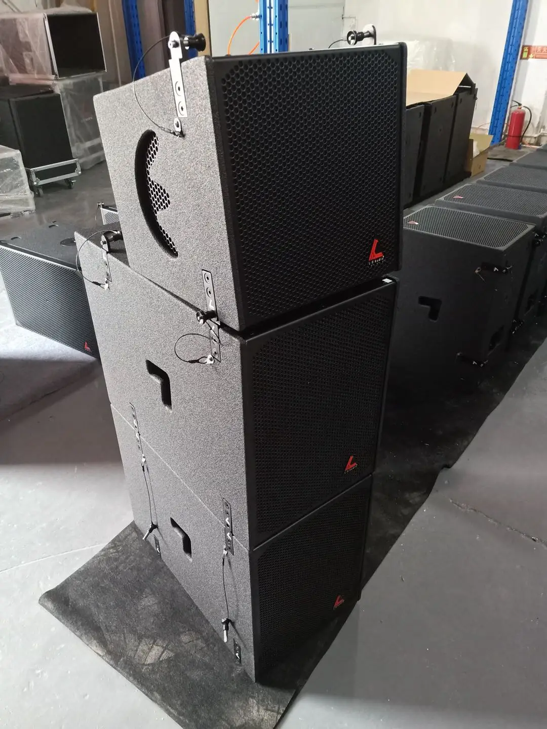 Variable modeling single 10 - inch active array speaker set 8+4 Suitable for medium and small performances