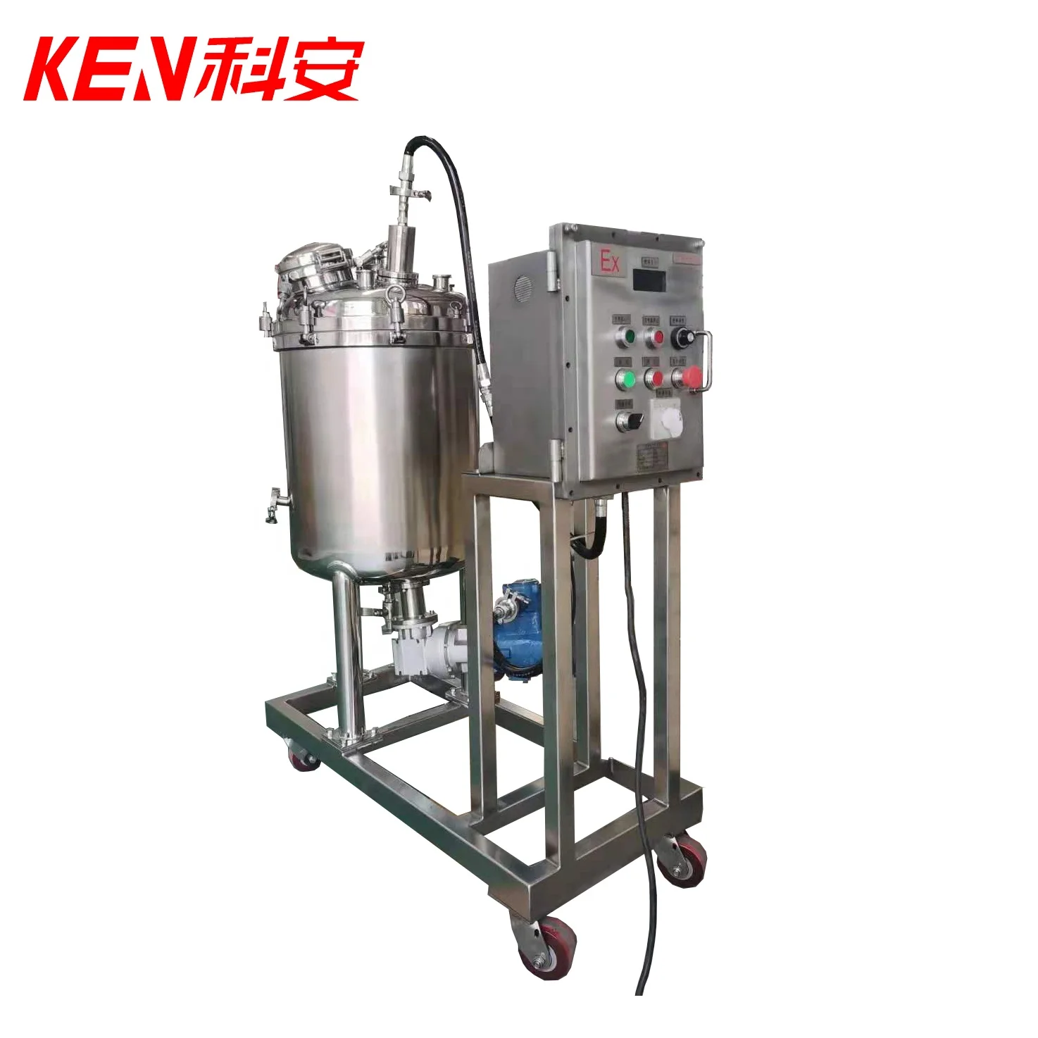 High Quality Process Vessel Reactor 50000L Slow Mixing Flocculation Tank