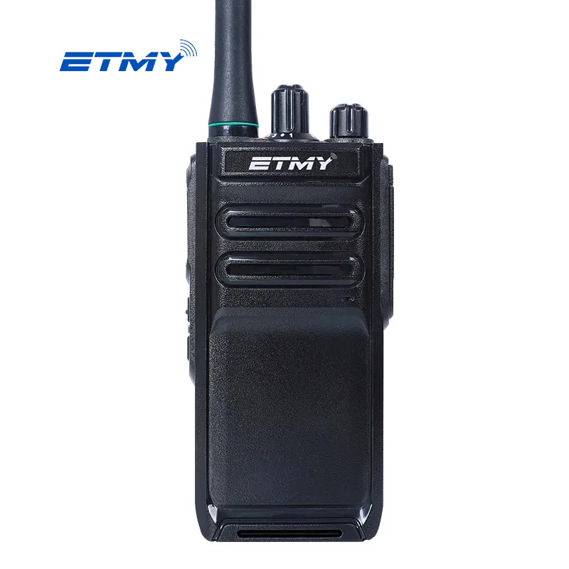 ETMY ET-D50 IP68 dmr AES256 VHF UHF digital walkie talkie radios two way radio communicator long range