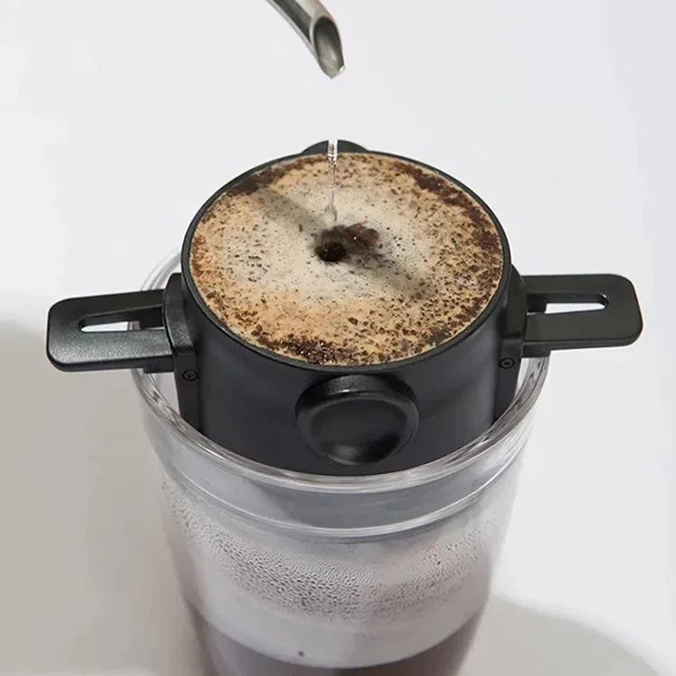 Portable Reusable Coffee Filter Hand Brewed Coffee Filter Cup Foldable Coffee Dripper