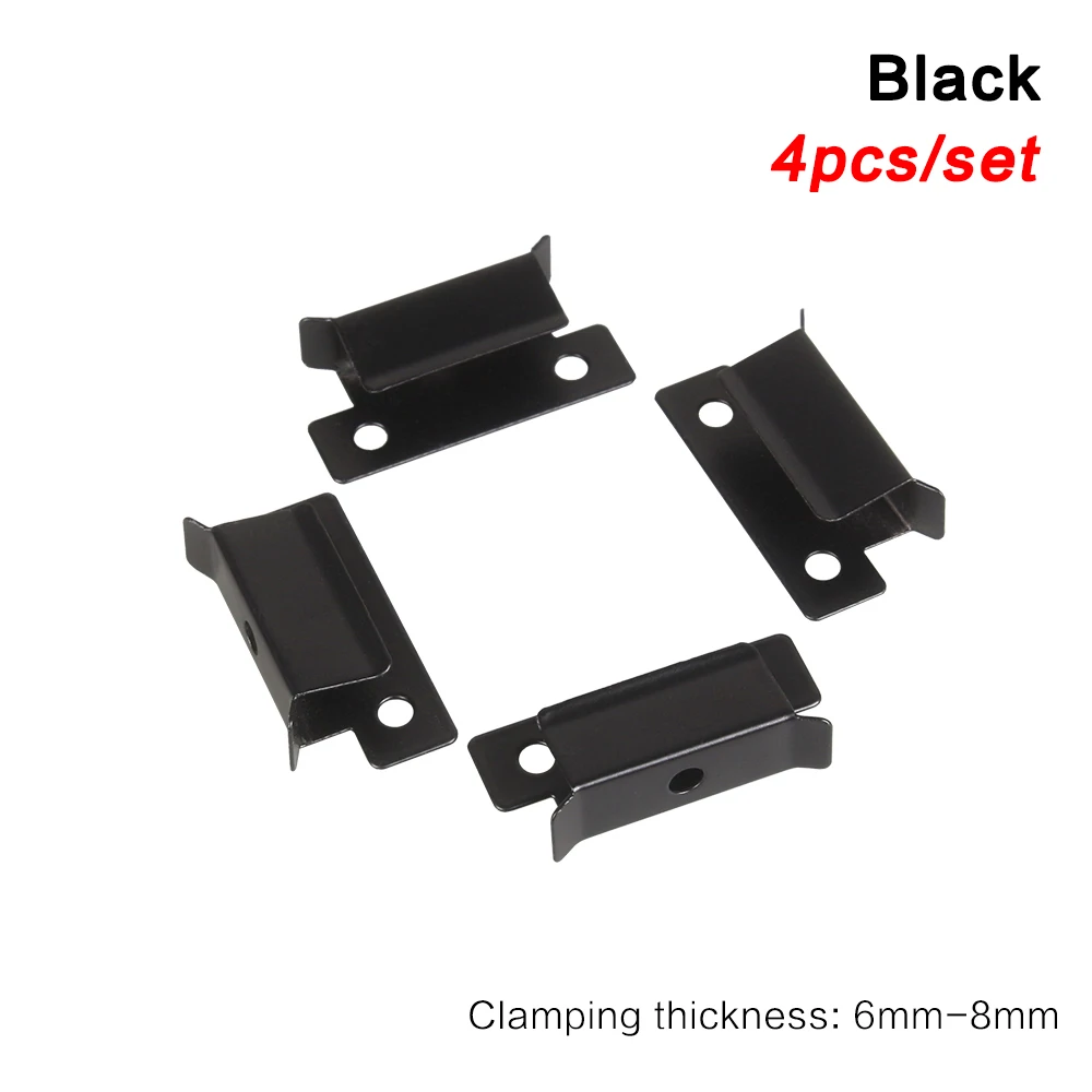 3DSWAY 3D принтер запчасти 4 шт. стекло очаг платформы зажим из нержавеющей стали с подогревом алюминиевая плита горячего отжига фиксации исправить