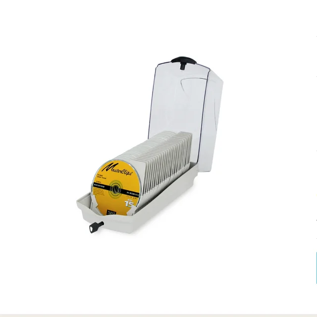 ACTTO Plastic Transparent 50 pc CD  Disc Packing Storage  Case rectangular  hard waterproof DVD ps4  storage case box