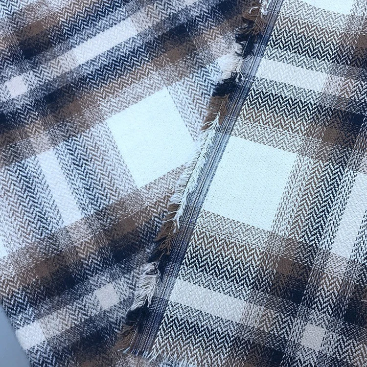 Custom Good Quality Woven Yarn-dyed Plaid Cotton Check Style Pajamas HomeWear Flannel Fabric