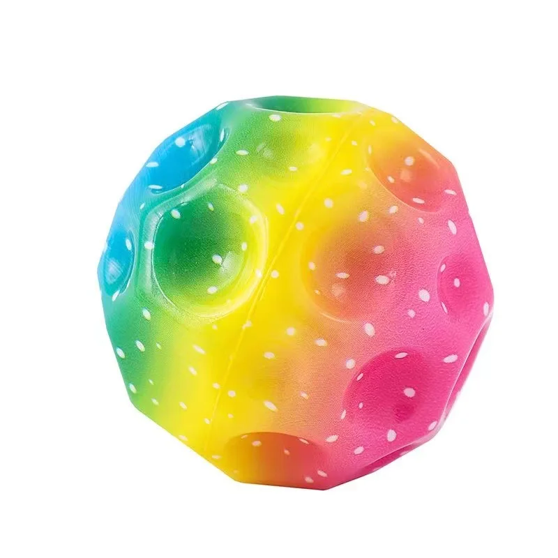 Wholesale Bulk 70mm Kids Adults Soft PU Foam Anti-stress Pink Human Light Super Green Bouncy Hand Balls High Bouncing Ball