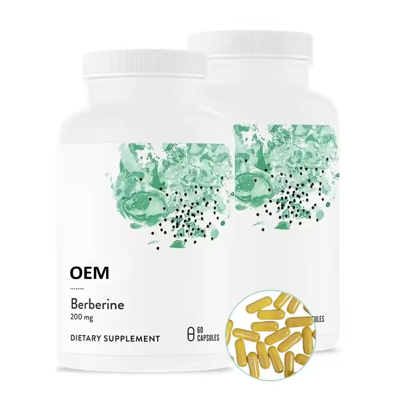 OEM Crucera Broccoli Seed Extract Berberine 60 capsules Sulforaphane Glucosinolate DIM Regulatory Hormone