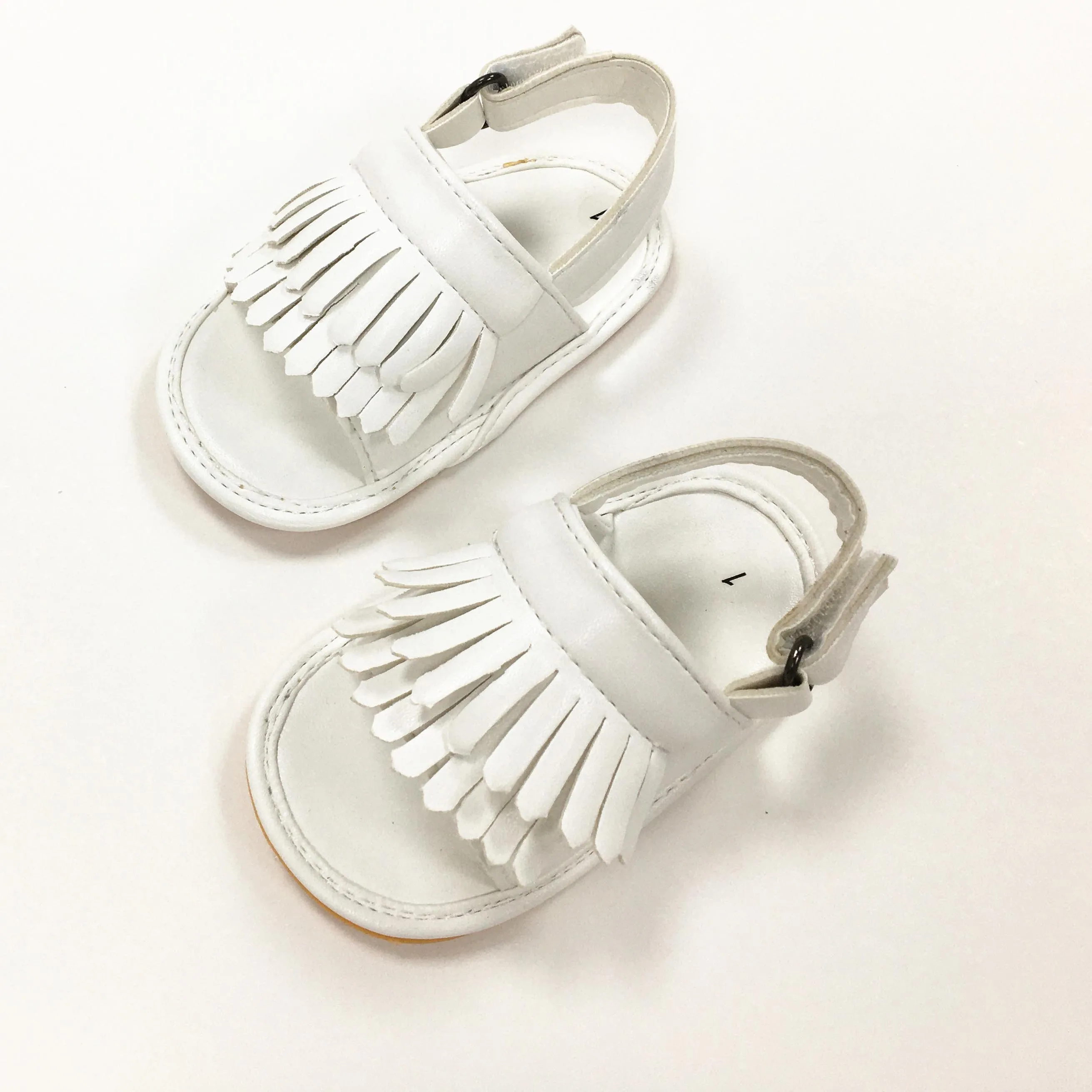 Wholesale New comfortable Summer Toddler sandals Leather Comfortable soft bottom non-slip baby sandals toddler girl shoes