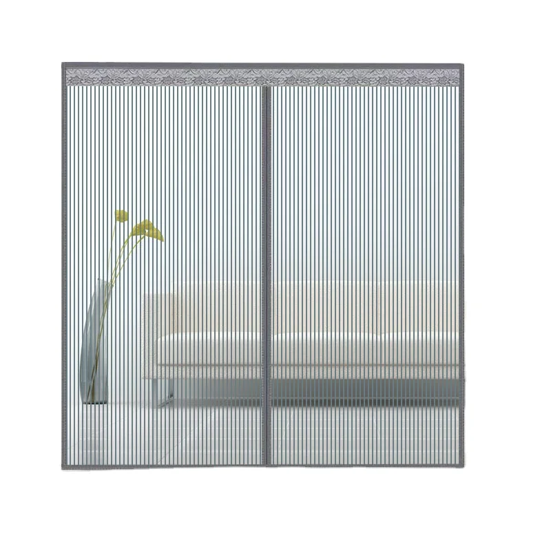 
FREE SAMPLE 120*220CM faster closing anti mosquito the magnetic strip is insect proof fiberglass polyester mesh 