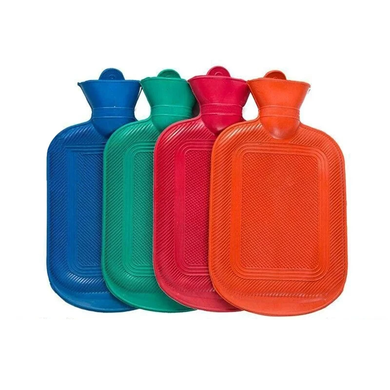 Горячая Распродажа, оптовая продажа, сумка для горячей воды, термопакет, теплые бутылки для горячей воды из натурального каучука с крышкой (1600658415320)
