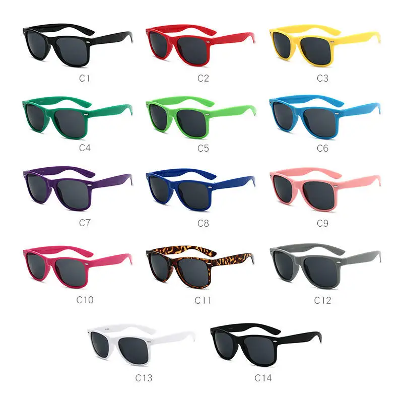 Wholesale promotional printed your own brand unisex custom pinholes logo plastic shades polarized sunglasses