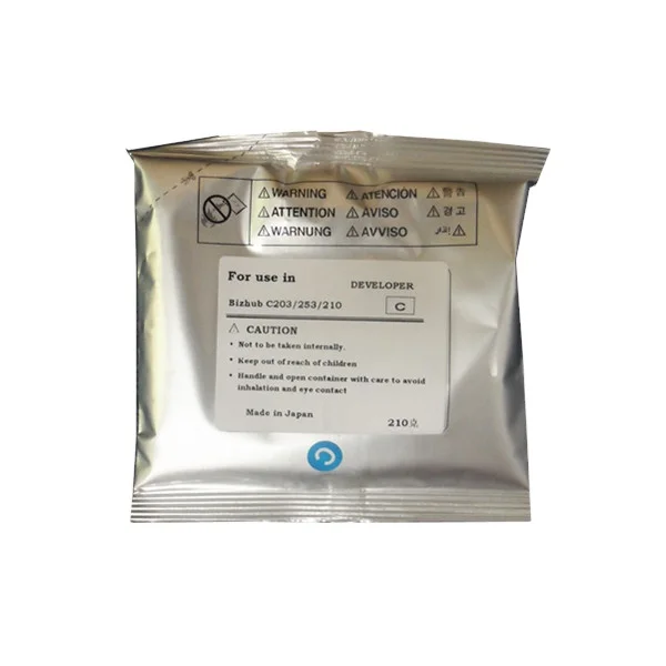CMYK Refill Developer For Konica Minolta Bizhub C203 C253 C353 C353p Photocopier For Konica C353 C203 C253 203 253 353 Developer