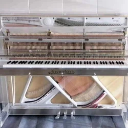 CU-123 Best for home use transparent acrylic upright crystal Acoustic piano