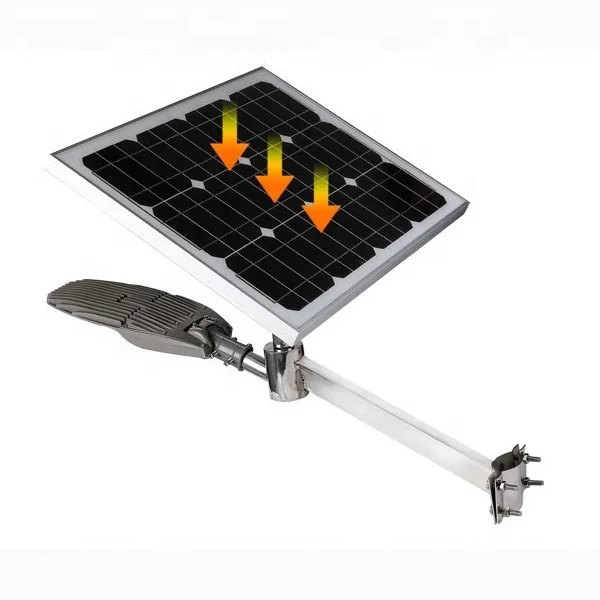 Lithium Battery 25ah 20w Separated Body Ip66 Waterproof Outdoor Smd Integrated Solar Led Street Light