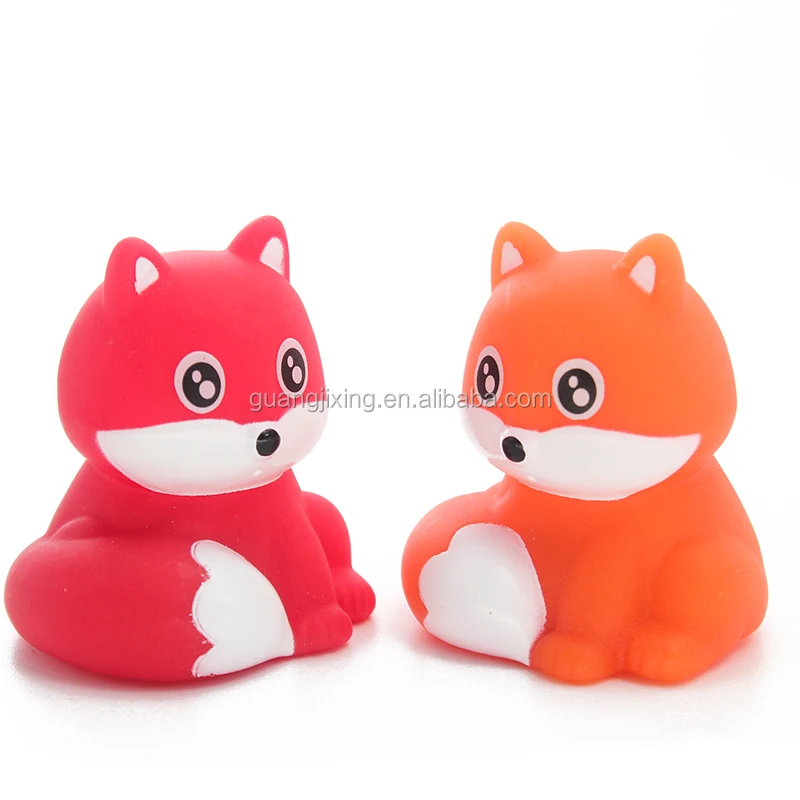 
Light up Fox animal float water bath toy swimming play Baby bath shower 
