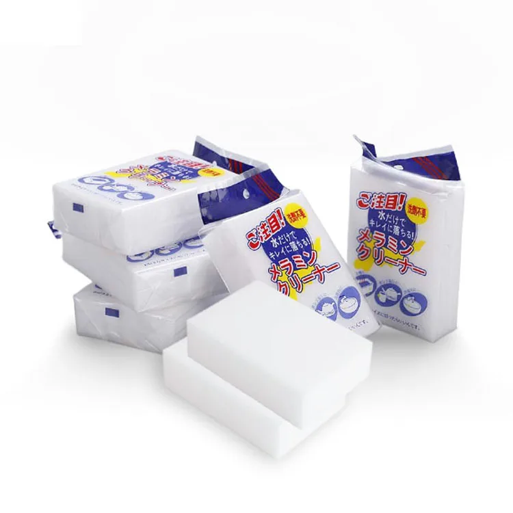 Topeco Amazon, кухонная Волшебная меламиновая губка, 2022, популярная нано-меламиновая пена, Oem, японский пакет, меламиновая губка