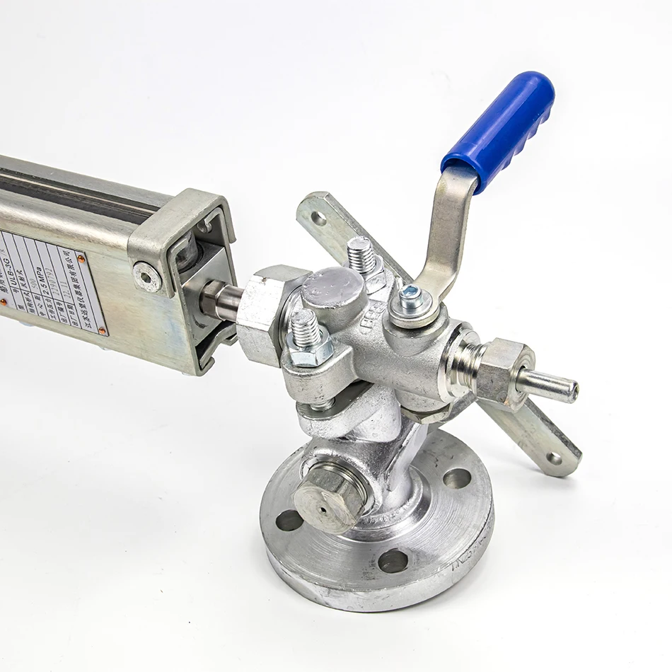 hot sale Magnetic type level gauge boiler type fuel level sensor factory directly supply reflex level gauge