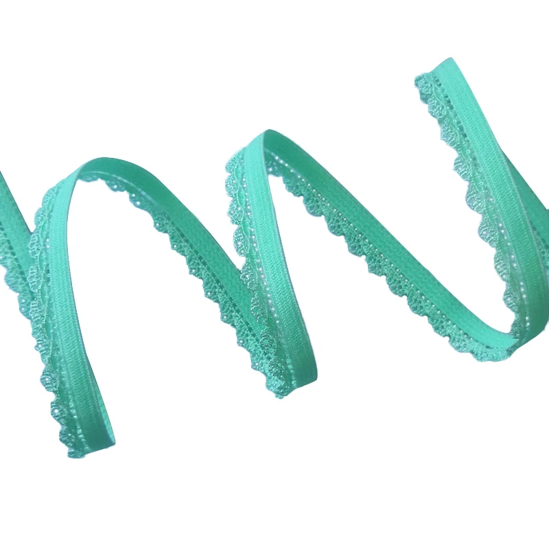 Professional Design 10 MM Knitted Floral Elastic Band for Ankle Socks Accessory