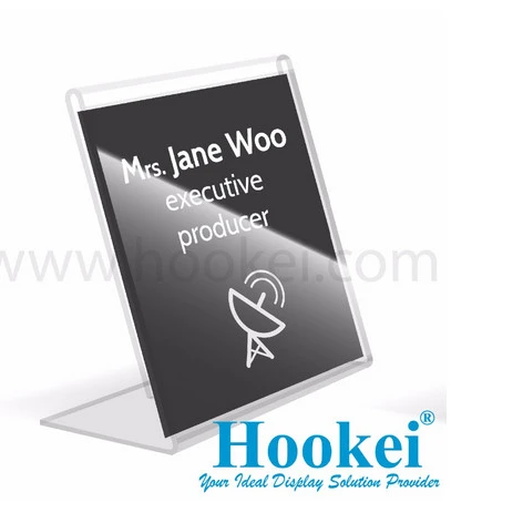  Plastic Display Clear Acrylic Sign Holder 8.5x11 for