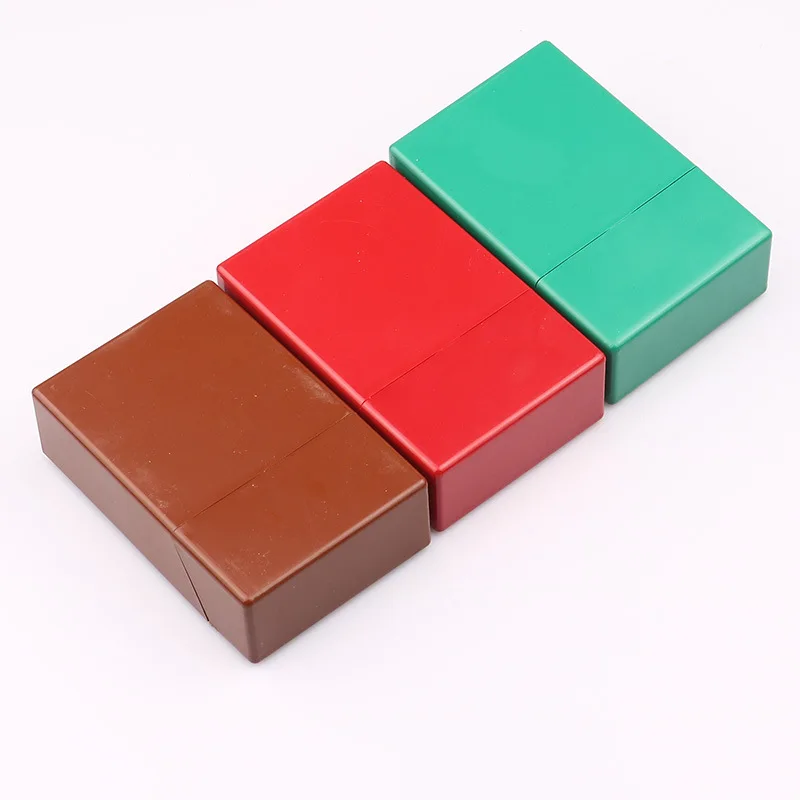 Factory Direct Sale Simple Colorful Pack Waterproof Broken-resistant Case Stash Box For Smoking Accessories Cigarette Case