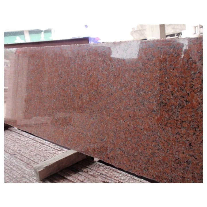 Hot selling China Cheap Red Color Granite Floor Tiles Polished Leaf G652 Granite Stone Maple Red Granite