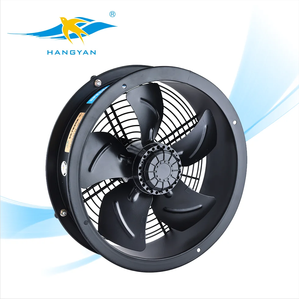 CE YWF4E-350 14inch Short Round Tube  220V AC axial cooling fans ventilation fans industrial