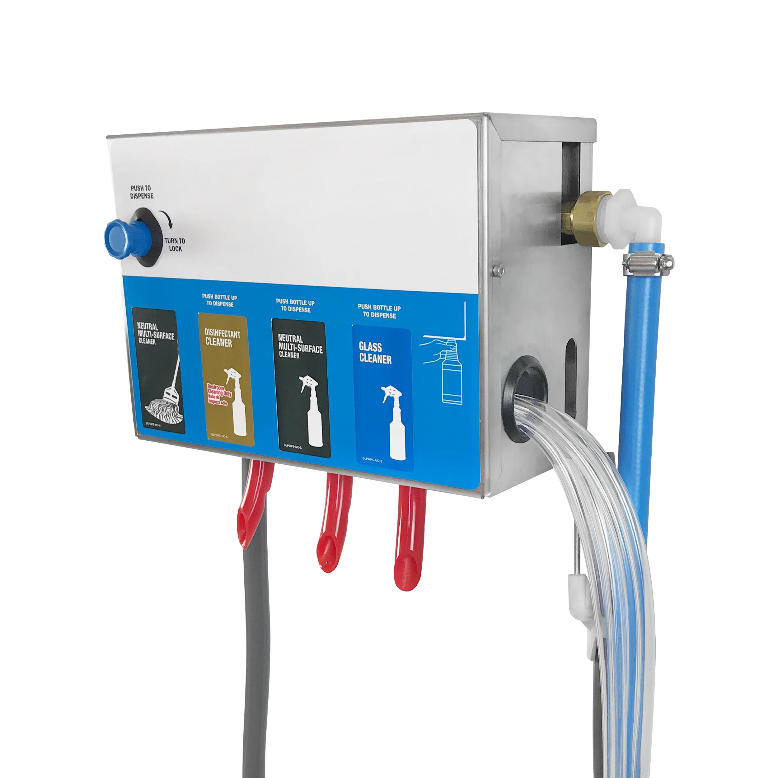 
4-products Spray Bottle, Mop Bucket, Chemical Proportioner, for supermarket restaurant hospital, 8134 