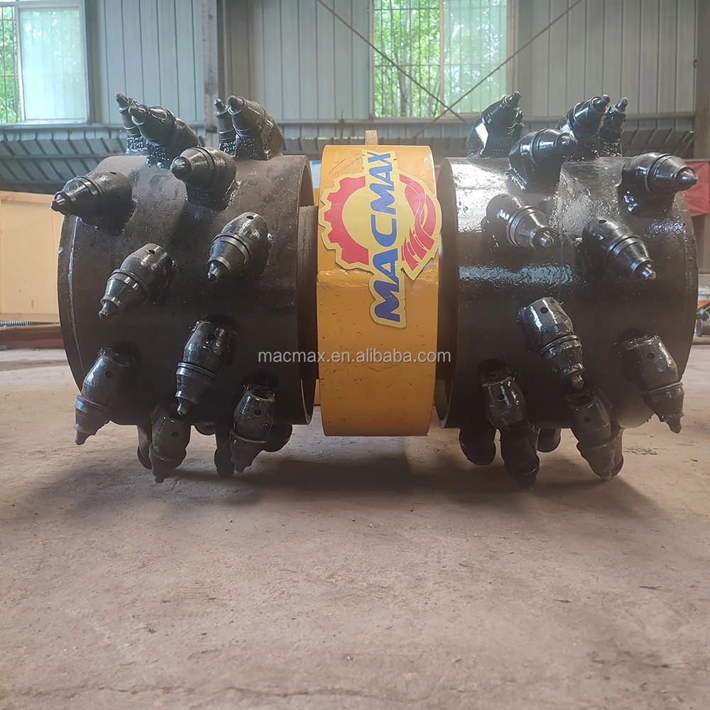 Hydraulic milling machine drum cutter excavator attachment rock crusher for sale at factory price