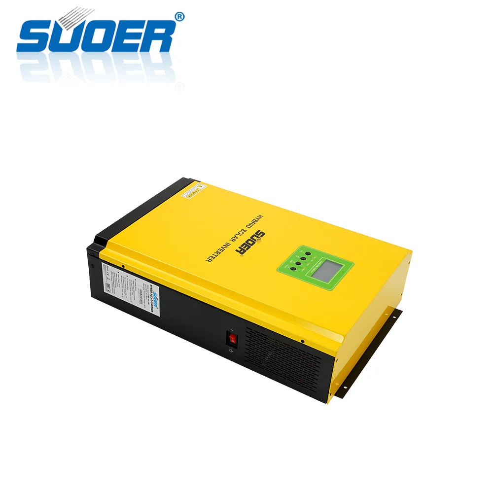 SUOER 2021 НОВЕЙШИЙ гибридный солнечный инвертор, фотогальванический автономный солнечный инвертор 5 кВт с mppt Солнечный контроллер