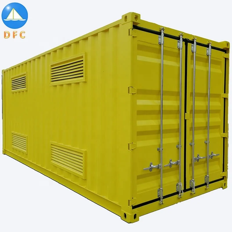 
20ft Electrical Power Supply Generator Shipping Container Solutions Sea box work station 