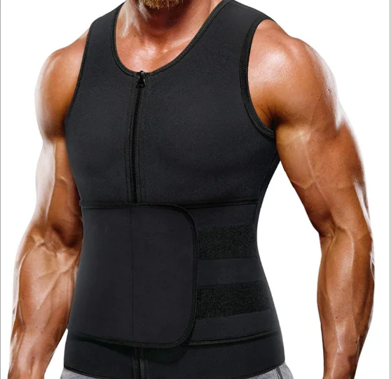 Wholesale Neoprene Men Sauna Sweat Jacket Vest