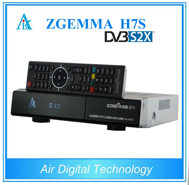 2023 Satellite Tv Receiver Box H7S - Linux Operating System,2*DVB-S2/S2X+DVB-T2/C Tuner built-in and High Definition