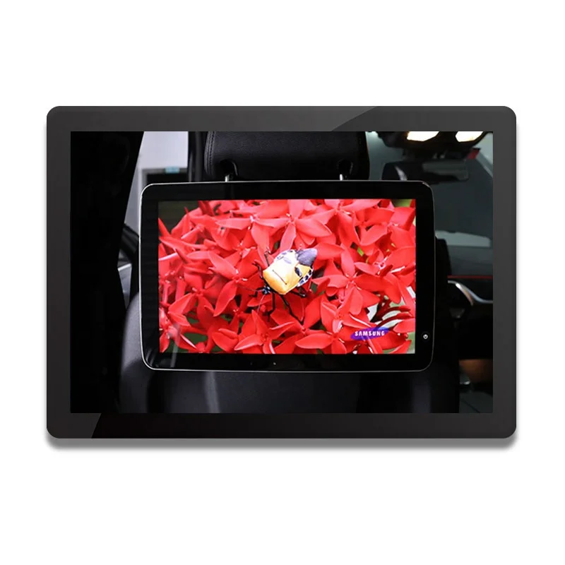 Car Screen Display Advertising Carts Seat Screen LCD Car Seat Back 32 inch Signgae Display Digital Advertise Car LCD Screen