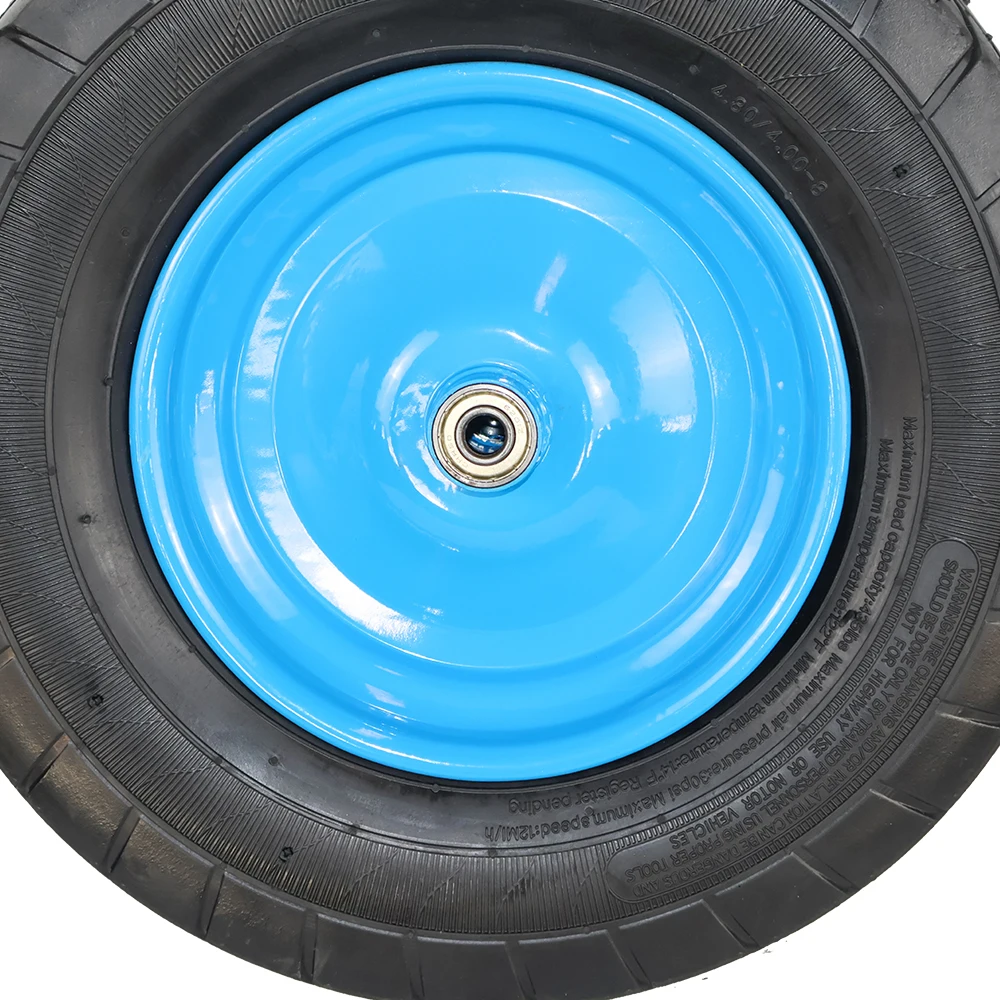 4.80-4.00-8  wheelbarrow wheel pneumatic tire line Trolley wheel pneumatic tire Inflatable wheel