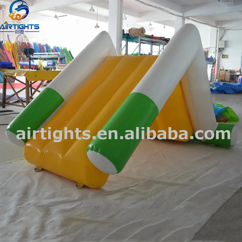 3m long inflatable floating water slide for water park games