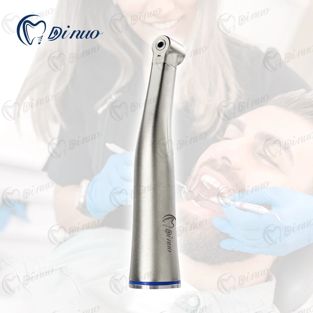 Стоматологическое 1:1 Z25L стоматологическое синее кольцо угловая кнопка низкоскоростная светодиодная наконечник контрас совместим с продуктом X25