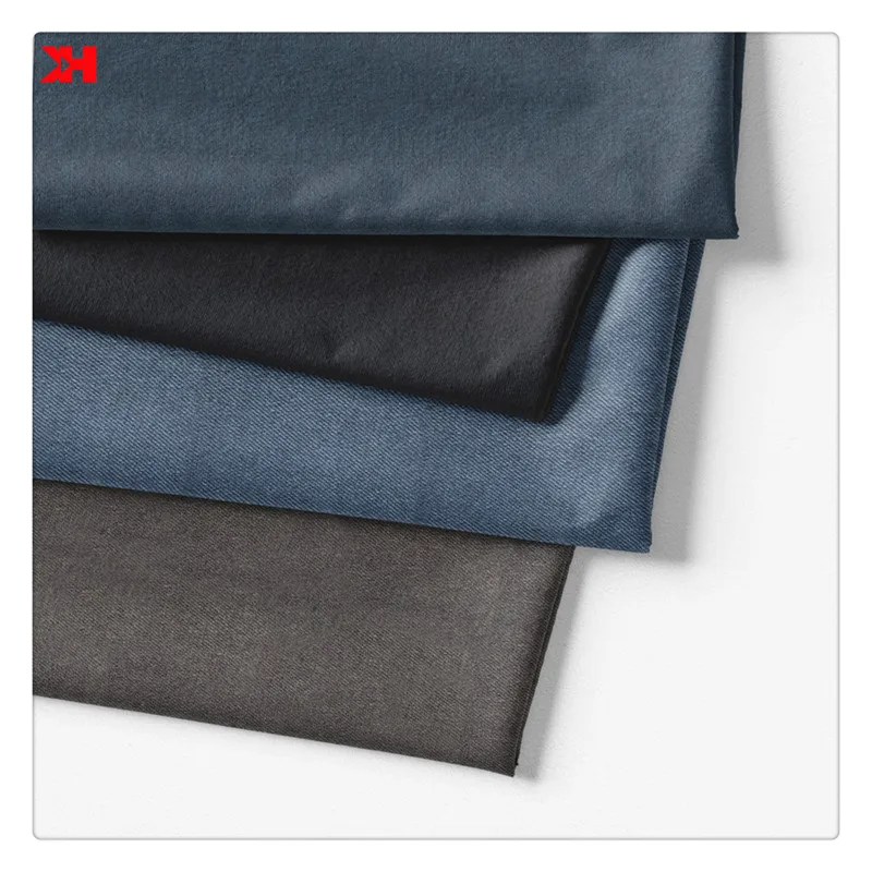 Kahn Stretchy Denim Fabric Stock Lots For Garments Jeans Making