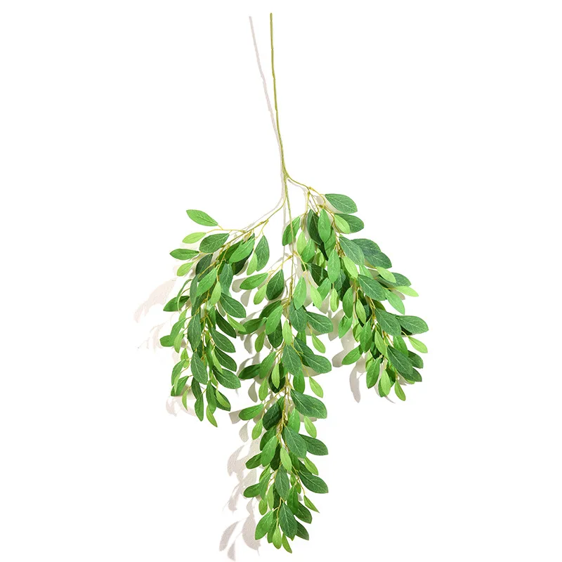 Wholesale Artificial Willow Leaf Weeping Willow Family Garden Wedding Decoration