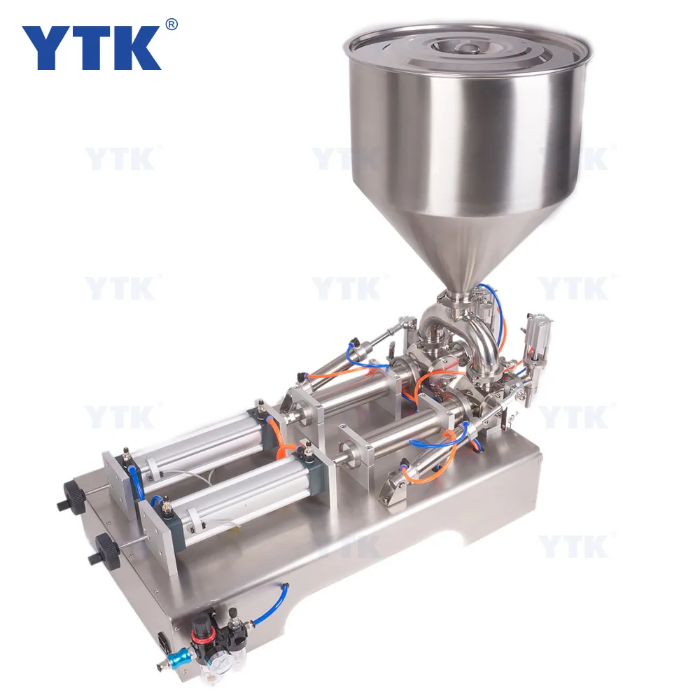 10-300ml double heads Semi-Automatic pizza sauce filling machine, pizza sauce bottling machine/dispenser